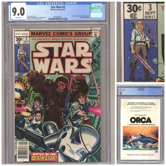 Vintage Star Wars 1977-1986 CGC High Grade Comic Collection Huge Lot of (10)!!! - Picture 3 of 11